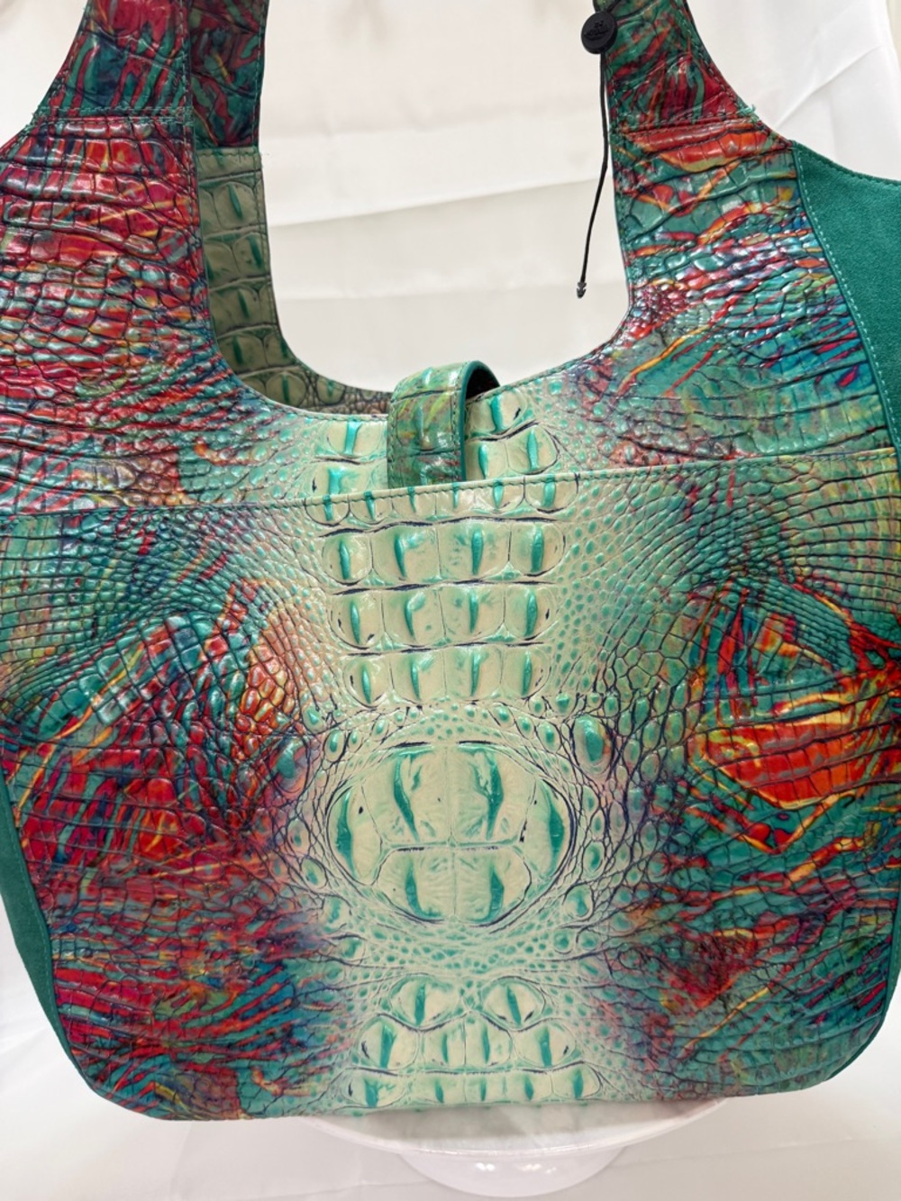 Brahmin Carla Dream Quantum Purse nwt bag turquoise new - Picture 5 of 14